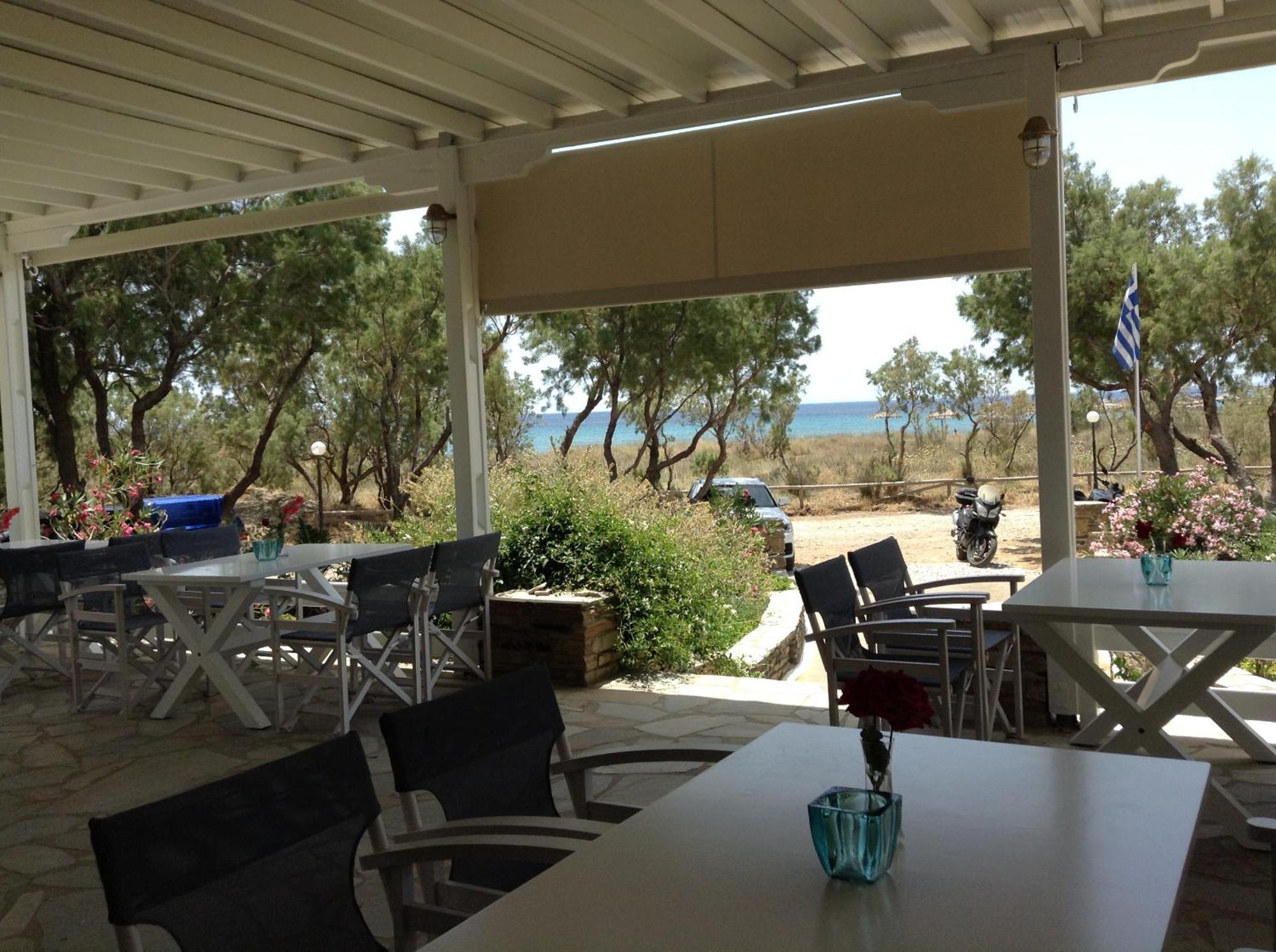 Nostos Beachfront Apartments & Studios Agios Ioannis  Bagian luar foto