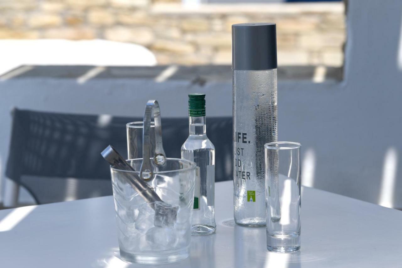 Nostos Beachfront Apartments & Studios Agios Ioannis  Bagian luar foto