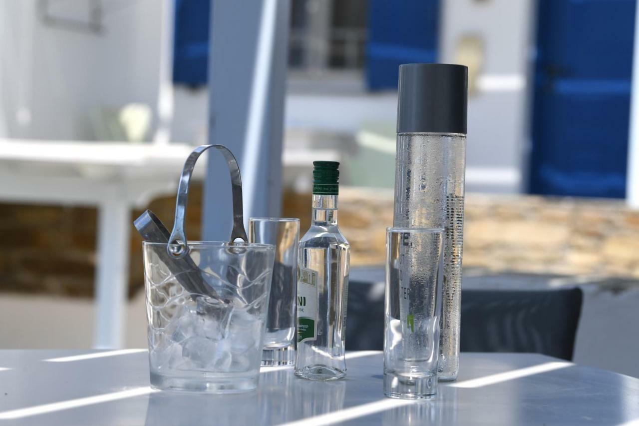 Nostos Beachfront Apartments & Studios Agios Ioannis  Bagian luar foto